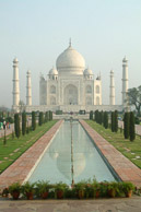 Agra - Taj Mahal (Note the reflection - well done Louise)