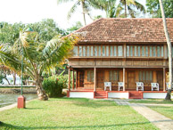 Kerala - Our room (The one on the corner)