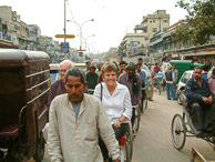 Delhi - Mrs Morgan travels in style