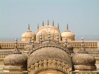 Jaipur - On the roof at the Tiger Fort