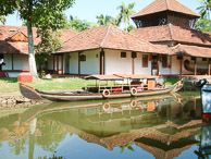 Kerala - Reception and the Back Water tour boat