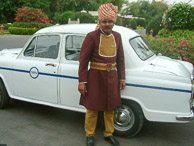 Jaipur - Man with towel on head